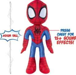 MARVEL SPIDEY - FIGURINE PELUCHE A FONCTION