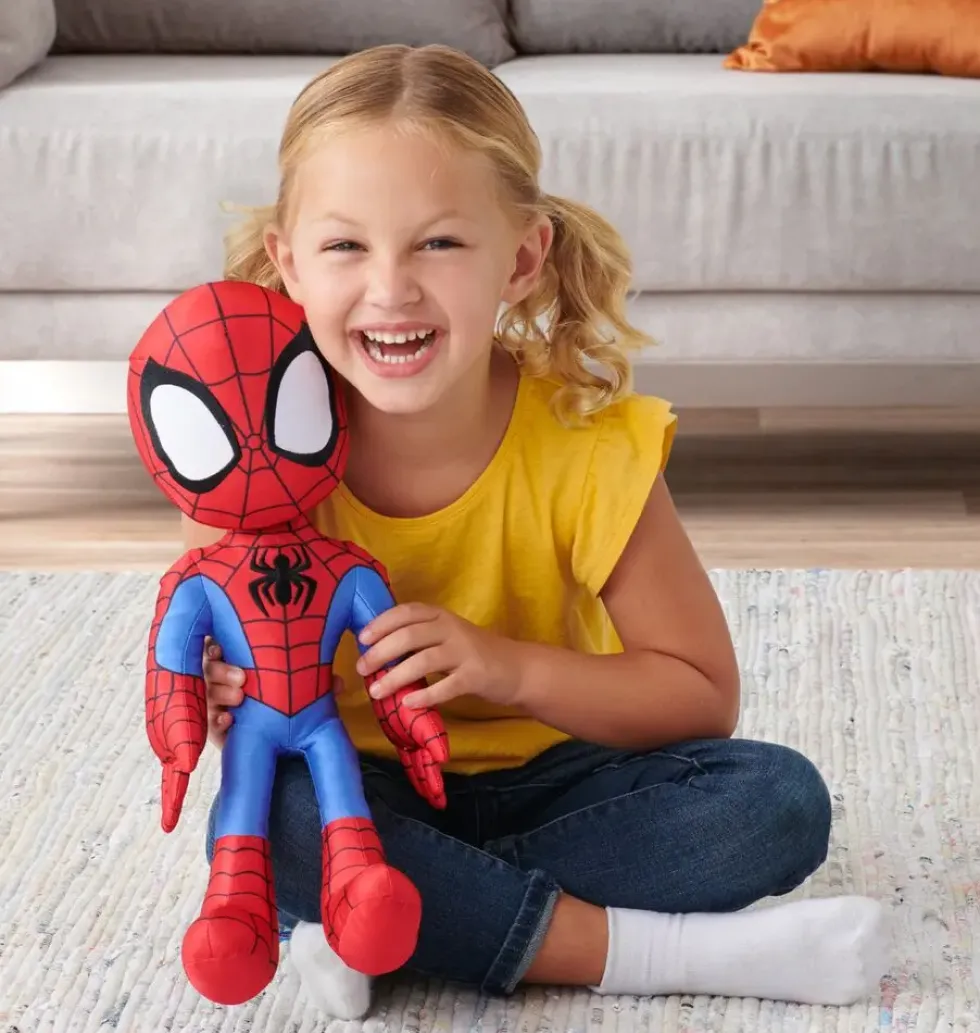 MARVEL SPIDEY - FIGURINE PELUCHE A FONCTION