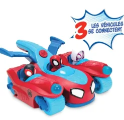 MARVEL SPIDEY - VEHICULE 3 EN 1 : L'EQUIPE DE SPIDEY