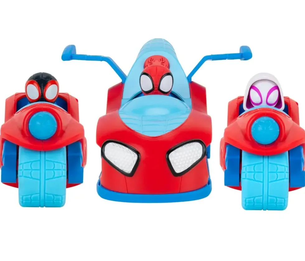 MARVEL SPIDEY - VEHICULE 3 EN 1 : L'EQUIPE DE SPIDEY