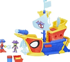 MARVEL SPIDEY - WATER-WEBS BATEAU DE PIRATES BULLES ET TOILES
