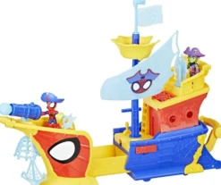 MARVEL SPIDEY - WATER-WEBS BATEAU DE PIRATES BULLES ET TOILES