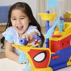 MARVEL SPIDEY - WATER-WEBS BATEAU DE PIRATES BULLES ET TOILES