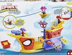 MARVEL SPIDEY - WATER-WEBS BATEAU DE PIRATES BULLES ET TOILES