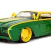 1/24 MARVEL VOITURE FORD THUNDERBIRD W -LOKI FIGURE GREEN 1963