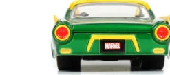 1/24 MARVEL VOITURE FORD THUNDERBIRD W -LOKI FIGURE GREEN 1963