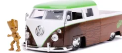 1/24 MARVEL VOLKSWAGEN BUS W-GROOT FIGURE BROWN 1963