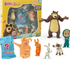 MASHA ET MICHKA - COFFRET 7 FIGURINES