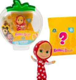 MASHA ET MICHKA - PACK 2 FIGURINES DONT 1 SURPRISE