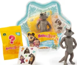 MASHA ET MICHKA - PACK FLOCON DE NEIGE 2 FIGURINES