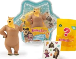 MASHA ET MICHKA - PACK FLOCON DE NEIGE 2 FIGURINES