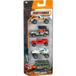 MATCHBOX - PACK 5 VEHICULES