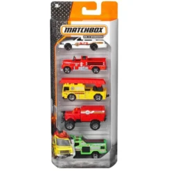 MATCHBOX - PACK 5 VEHICULES