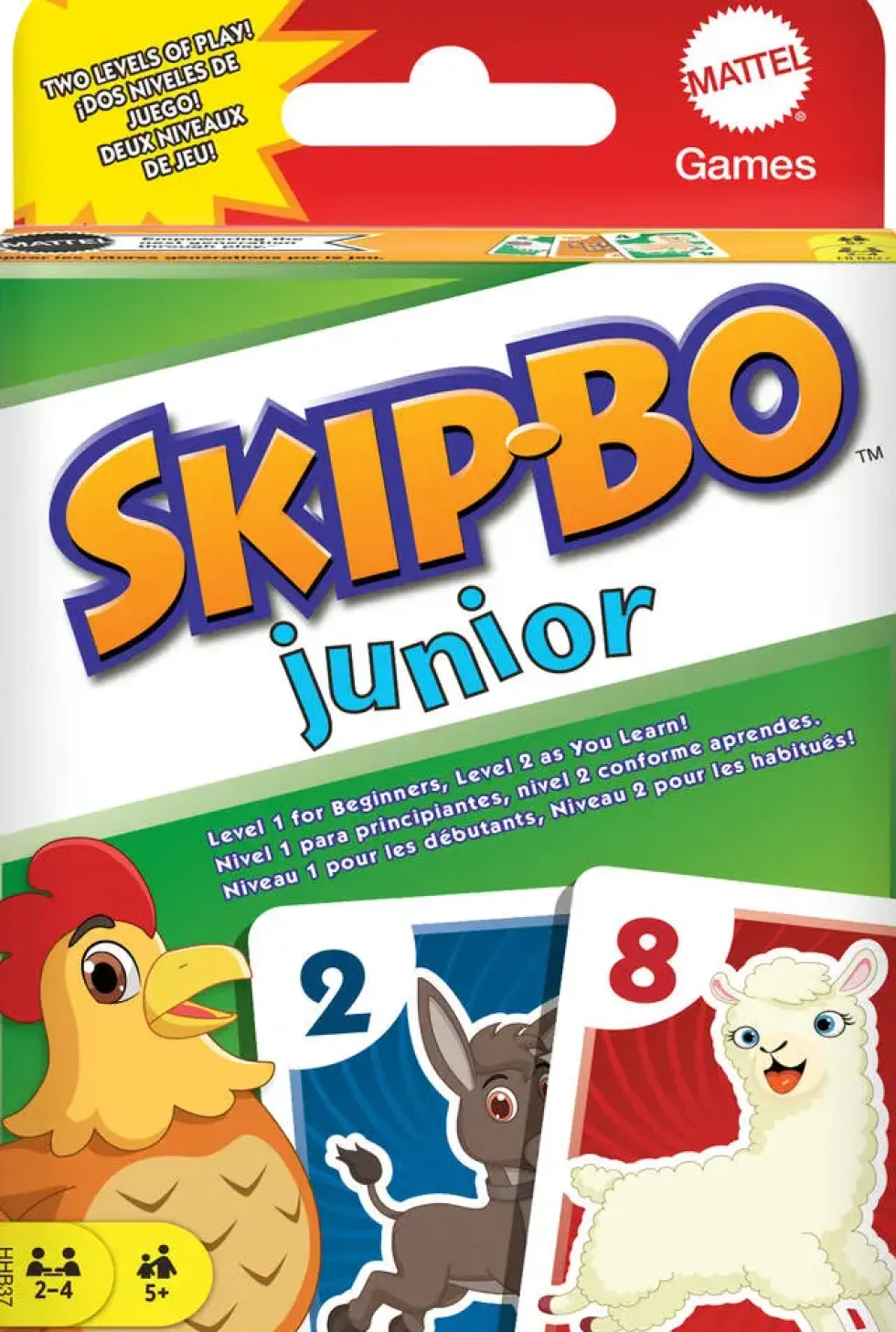 MATTEL GAMES - SKIP BO JUNIOR