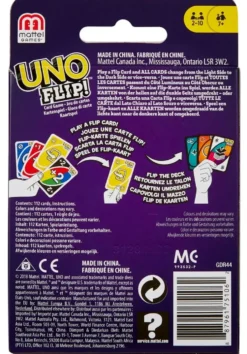MATTEL GAMES - UNO FLIP SIDE - JEU DE CARTES FAMILLES