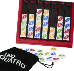 MATTEL GAMES - UNO QUATRO - JEU DE CARTES FAMILLE