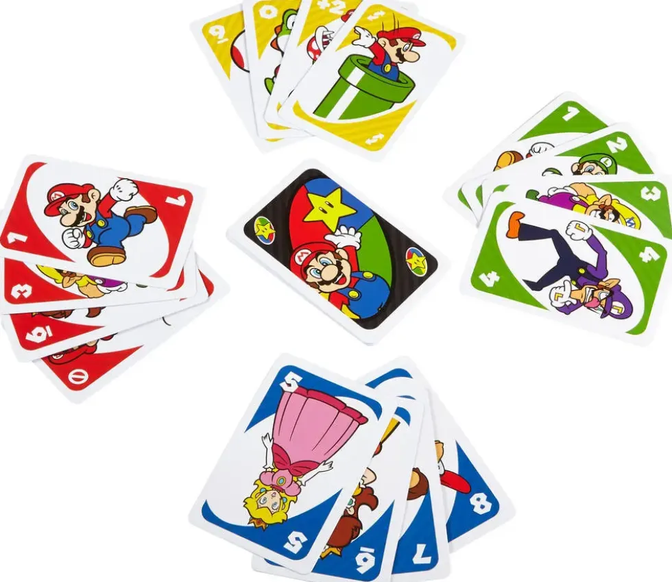 MATTEL GAMES - UNO SUPER MARIO BROS