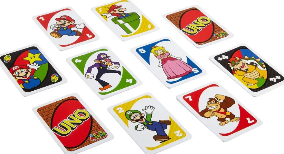 MATTEL GAMES - UNO SUPER MARIO BROS