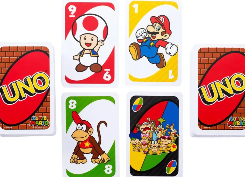 MATTEL GAMES - UNO SUPER MARIO BROS