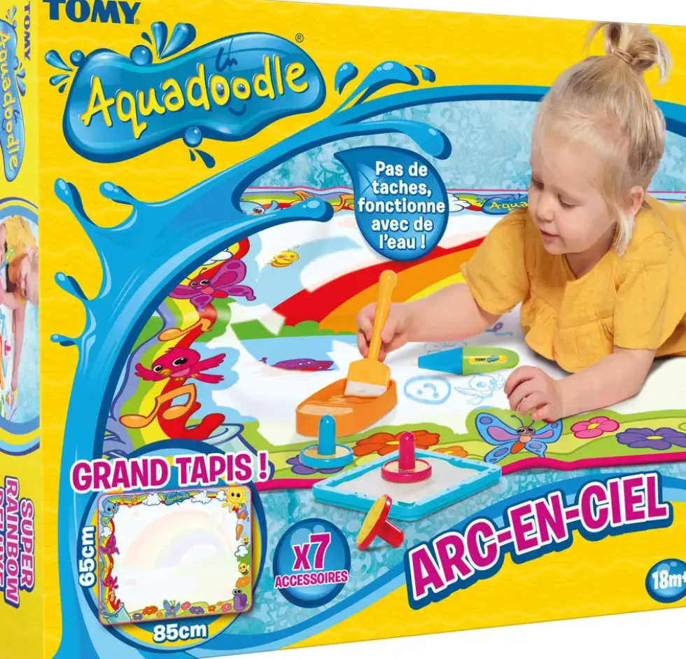 MAXI AQUADOODLE COULEUR - ARC EN CIEL FLUO