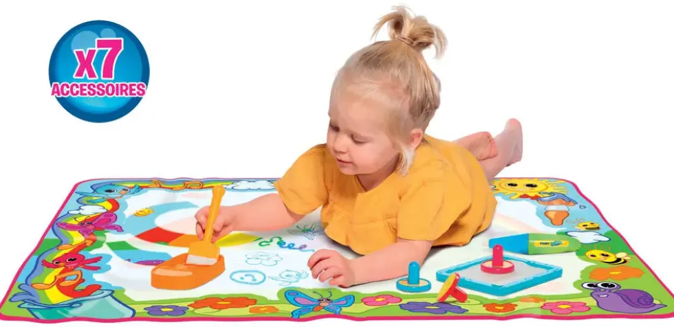 MAXI AQUADOODLE COULEUR - ARC EN CIEL FLUO