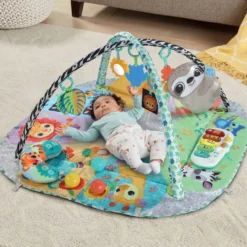 MAXI TAPIS D'EVEIL SENSORIEL 7 EN 1