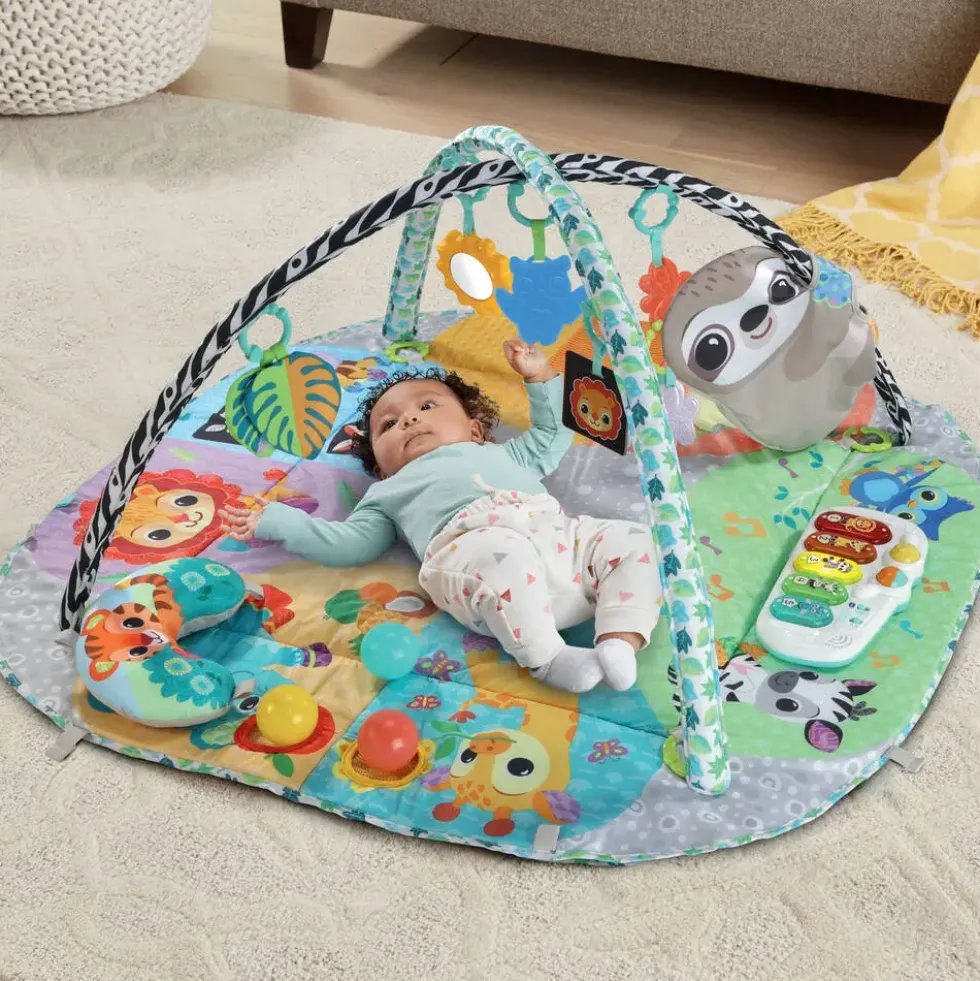 MAXI TAPIS D'EVEIL SENSORIEL 7 EN 1