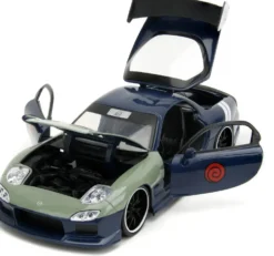 1/24 MAZDA RX-7 W -KAKASHI FIGURE BLUE HOLLYWOOD RIDES 1995
