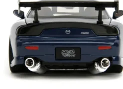 1/24 MAZDA RX-7 W -KAKASHI FIGURE BLUE HOLLYWOOD RIDES 1995