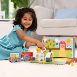 MELISSA & DOUG - LA FERME - 56 PIECES - BLOCKABLES