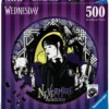MERCREDI ADAMS - PUZZLE ROND 500 PIECES