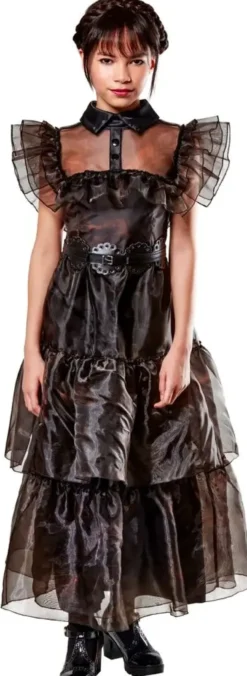 MERCREDI - DEGUISEMENT ROBE DE BAL - TAILLE 9-10 ANS
