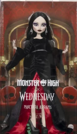 MERCREDI X MONSTER HIGH - POUPEE MORTICIA ADDAMS