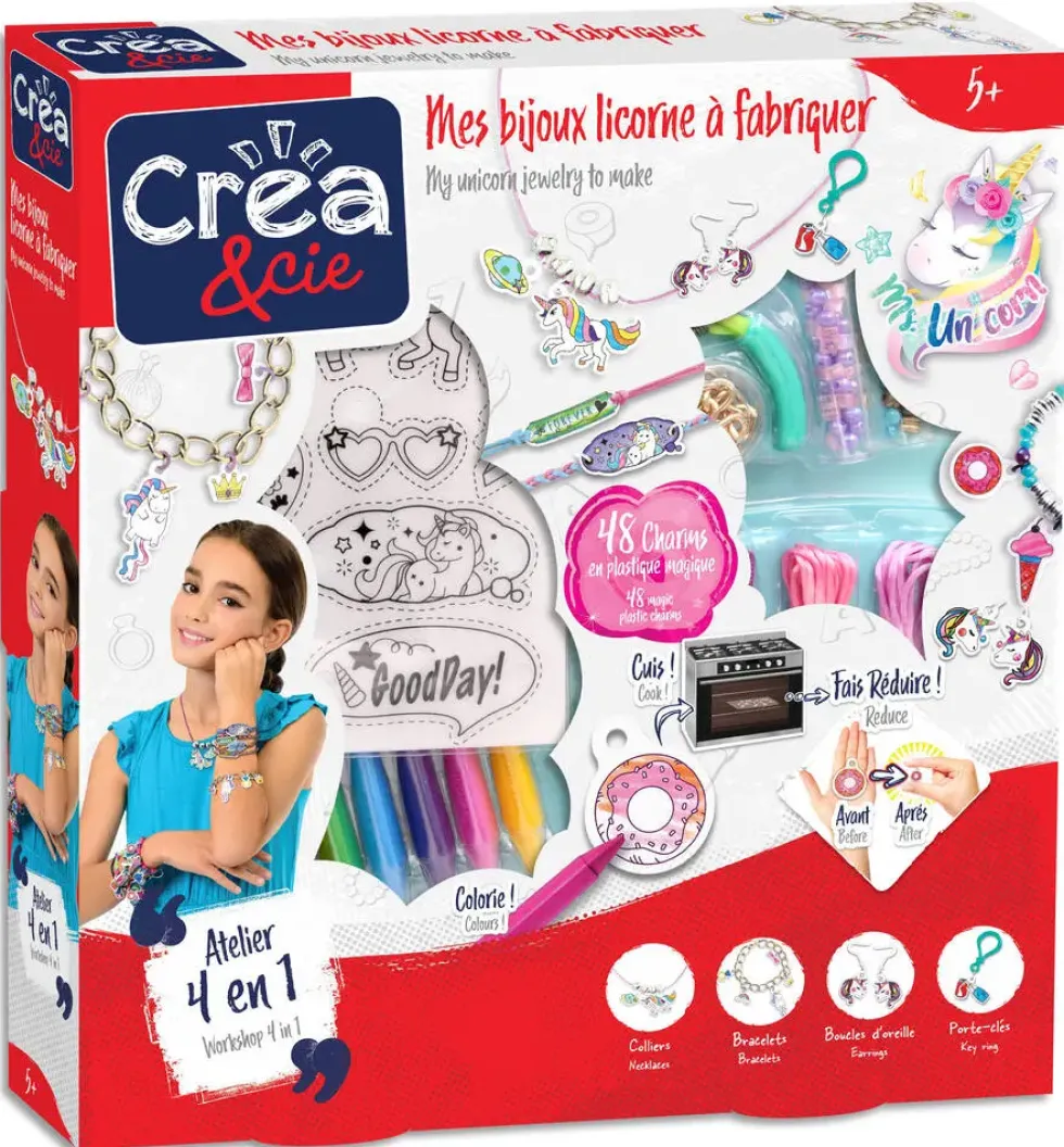 MES BIJOUX LICORNE A FABRIQUER