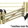 MES CLOTURES EN BOIS 6 PIECES