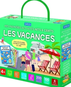 MES PREMIERES ACTIVITES ARTS ET CRAFTS. LES VACANCES