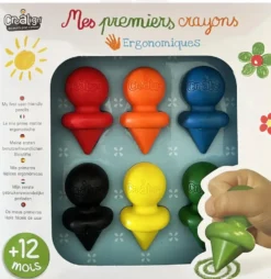 MES PREMIERS CRAYONS ERGONOMIQUES X6