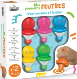 MES PREMIERS FEUTRES ERGONOMIQUES X5