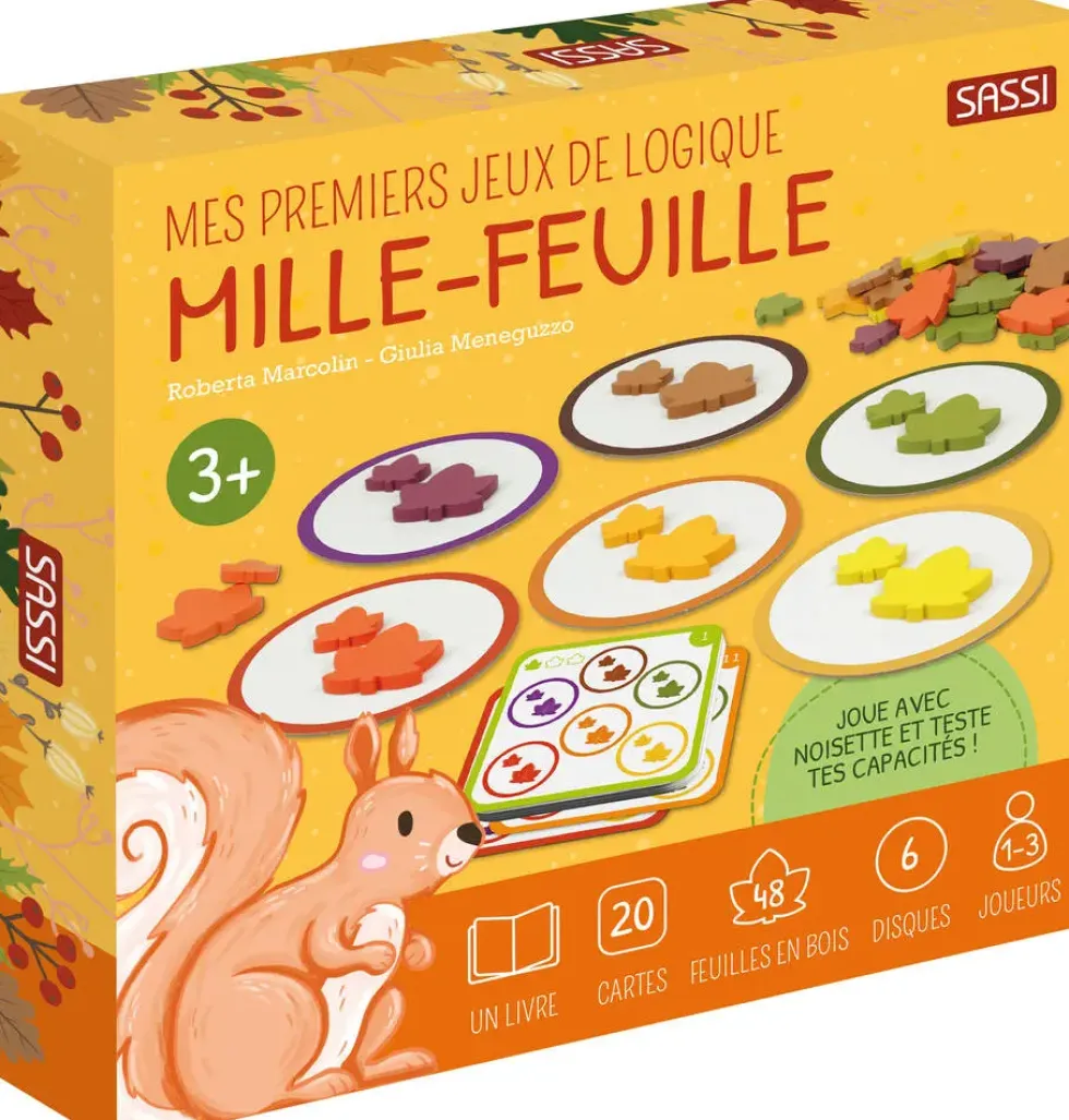 MES PREMIERS JEUX DE LOGIQUE. MILLE-FEUILLE