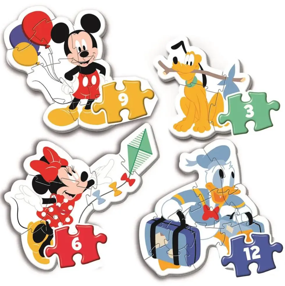 MICKEY ET SES AMIS - PUZZLE SUPER COLOR MON PREMIER PUZZLE