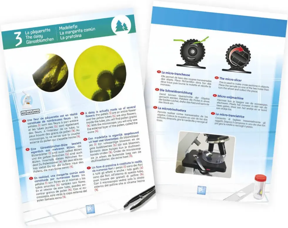 MICROSCOPE 50 EXPERIENCES