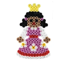 MIDI POT VIOLET 7000 PERLES + 2 PLAQUES COULEURS