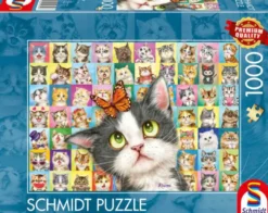 MIMIQUE DE CHAT - PUZZLE 1000 PIECES