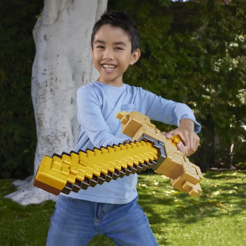 MINECRAFT - EPEE PIOCHE 2 EN 1