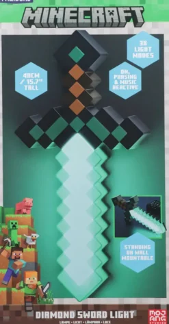 MINECRAFT - LAMPE EPEE EN DIAMANT