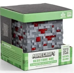 MINECRAFT - MINERAI DE REDSTONE LUMINEUX REPLIQUE COLLECTOR