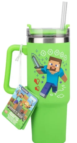 MINECRAFT - MUG DE VOYAGE 900 ML VERT