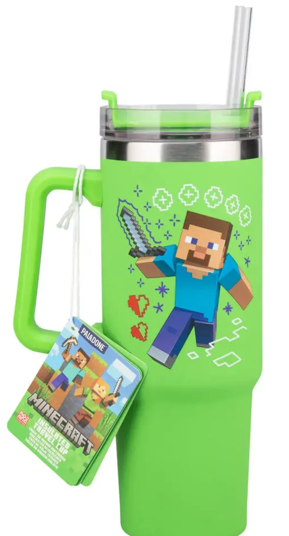 MINECRAFT - MUG DE VOYAGE 900 ML VERT