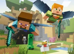 MINECRAFT - PUZZLE 200 PIECES XXLLES AVENTURES DE MINECRAFT