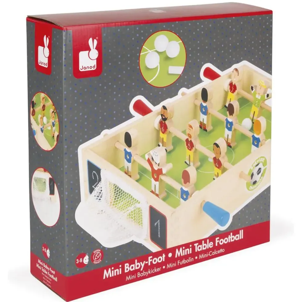 MINI BABYFOOT CHAMPIONS - EN BOIS